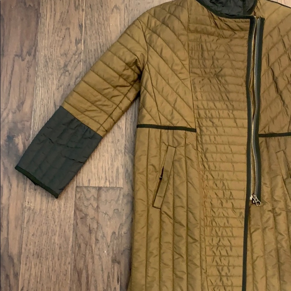 Madewell Brown and Black Puffer Jacket - Picture 4 of 12